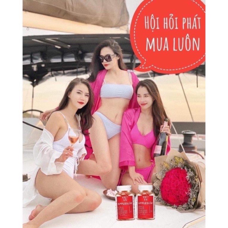 KẸO GIẤM TÁO APPLESLIM HỖ TRỢ GIẢM CÂN , ĐẸP DA (TẶNG KÈM MẶT NẠ NHAU THAI) | BigBuy360 - bigbuy360.vn