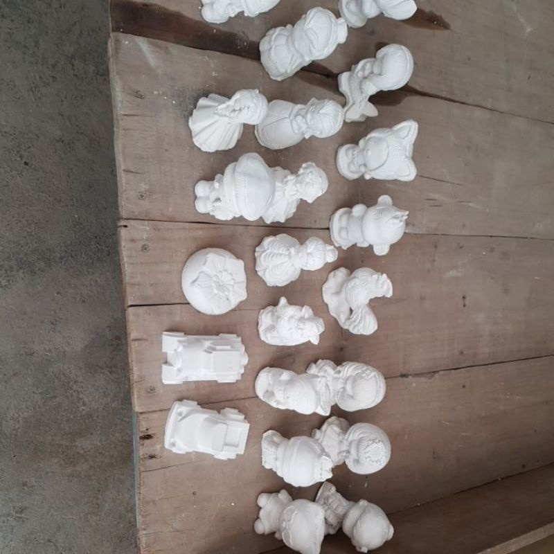Sỉ Tượng thạch cao cho bé ngẫu nhiên từ 7đến 12cm