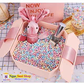 BỊCH HẠT XỐP TRANG TRÍ HỘP QUÀ [ MIX NHIỀU MÀU]