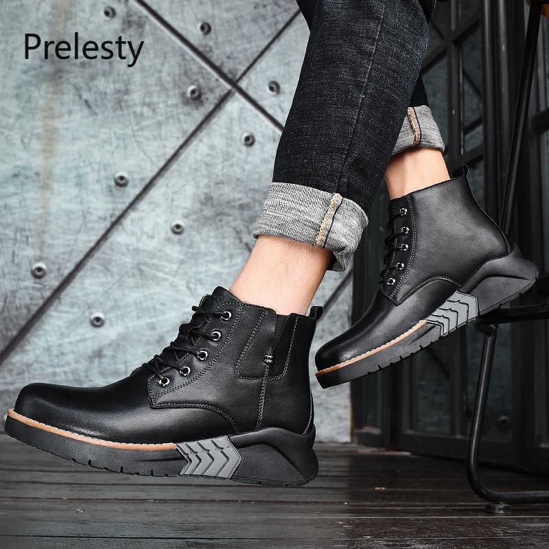 Vintage fashion boots for men