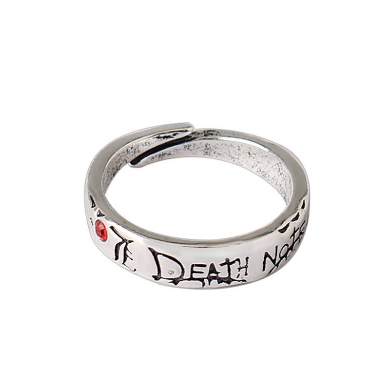 Nhẫn Hợp Kim Hóa Trang Nhân Vật YGT Trong Death Note