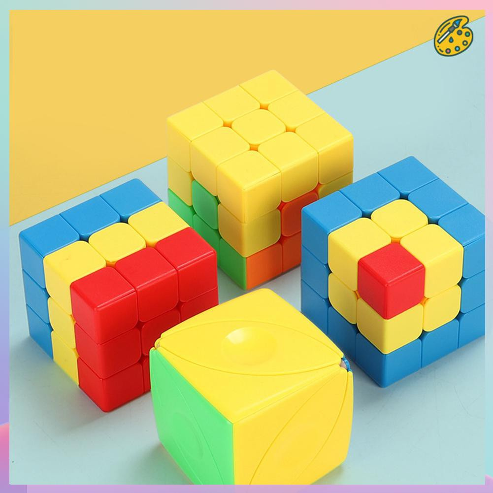 Babicool 3x3x3 Children Adult Decompression Toy Infinity Spinner Speed Cube Square