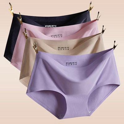 Quần lót lụa không đường may kiểu dáng thời trang cho nữ | BigBuy360 - bigbuy360.vn