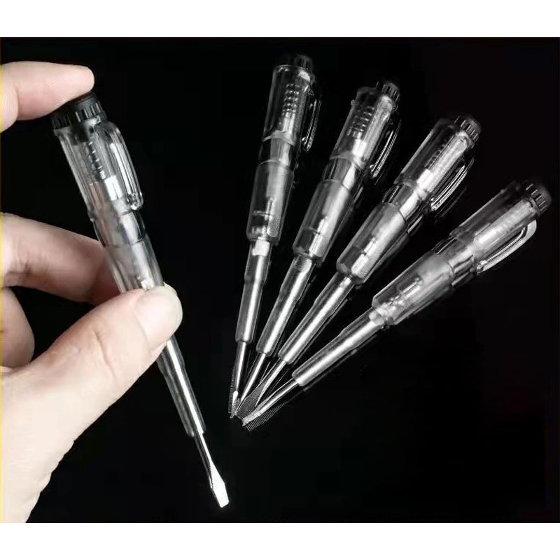 Bút Thử Điện - Vít Thử Điện đo điện 100 - 500V 121mm- BTD01 - Gia Dụng Tý Tẹo