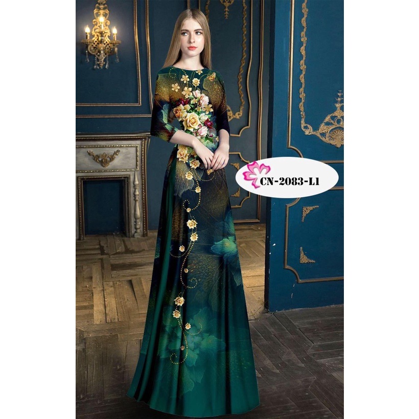 Áo Dài 3D Lụa Nhật Giá Tại Xưởng