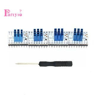 Bộ 4 mô đun điều khiển động cơ bước tmc2208 v1.2 1.4a