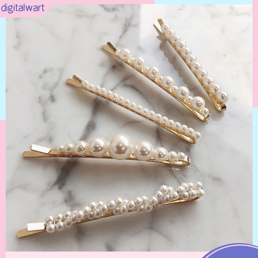 Kẹp Tóc Ngọc Trai Giả Thời Trang Nữ