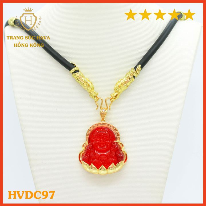 Dây Chuyền Nam Mặt Phật Titan Xi Mạ Vàng Non 24k Cao Cấp, Vòng Cổ Nam Phong Cách Thời Trang Cá Tính Trẻ Trung - HVDC97