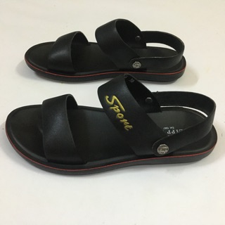 Dép quai hậu/ sandal da đế mỏng nam thanh niên( ảnh thật 100%)
