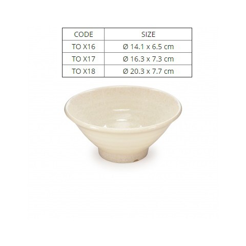 Tô Nhựa Melamine Bún Phở Vân Đá Kem