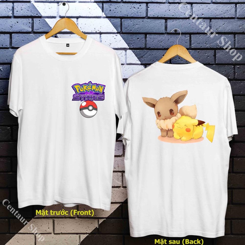 [ƯU ĐÃI] 🎁 Áo Eevee - Áo Eevui - Eevee T-Shirt siêu đẹp - EVE-004