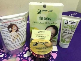 Tắm trắng quyên lara