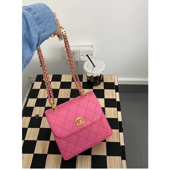 Order 🌸 Túi xách da chần ô dây đeo vai 2 kiểu