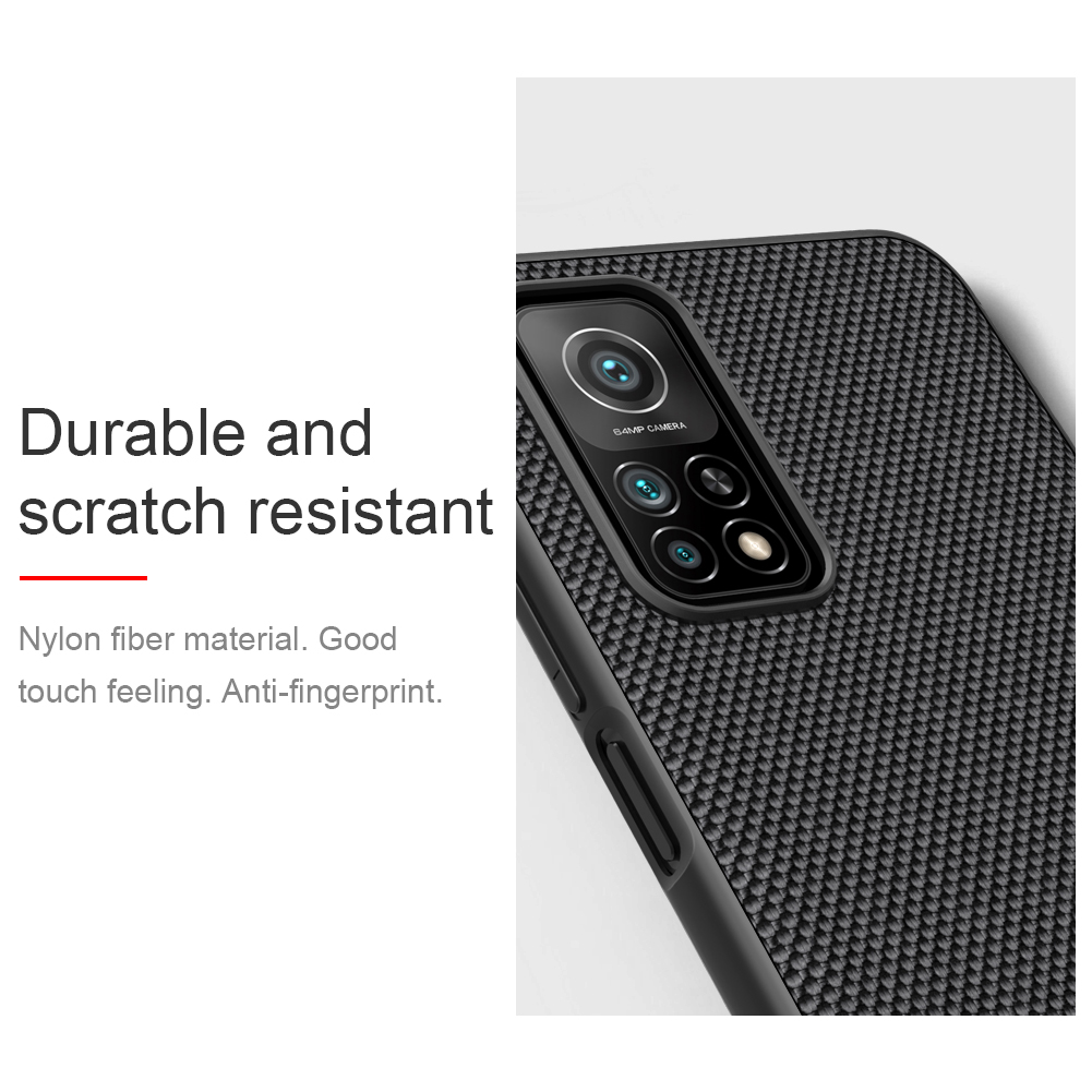 Ốp Điện Thoại Nillkin Cho Xiaomi Mi 10T / 10T Pro / Redmi K30S Bằng TPU + PC Sợi Carbon Siêu Mỏng Chống Trượt