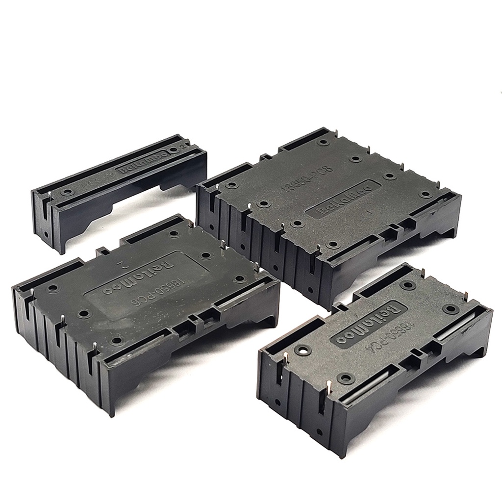 Hộp Đựng Pin 18650 1X 2X 3X 4X 18650 18650 1 2 3 Pin 4 Ngăn DIY