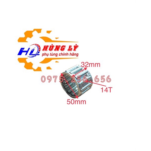 Bi Rọ 38*50*32  bi các loại phụ tùng ô tô phụ tùng máy nông nghiệp phụ tùng Hùng Lỳ