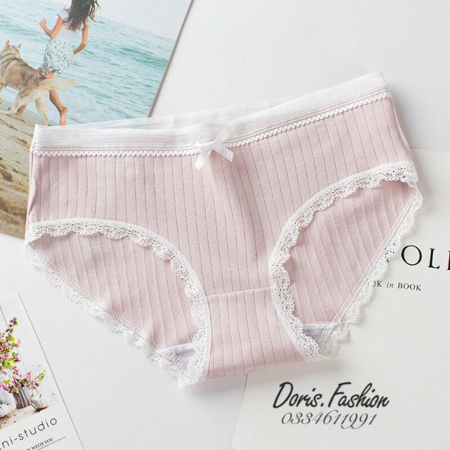 QUẦN LÓT NỮ GÂN TĂM KHÁNG KHUẨN CHỐNG VIÊM | BigBuy360 - bigbuy360.vn