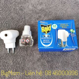 MÁY TINH DẦU ĐUỔI MUỖI RAID