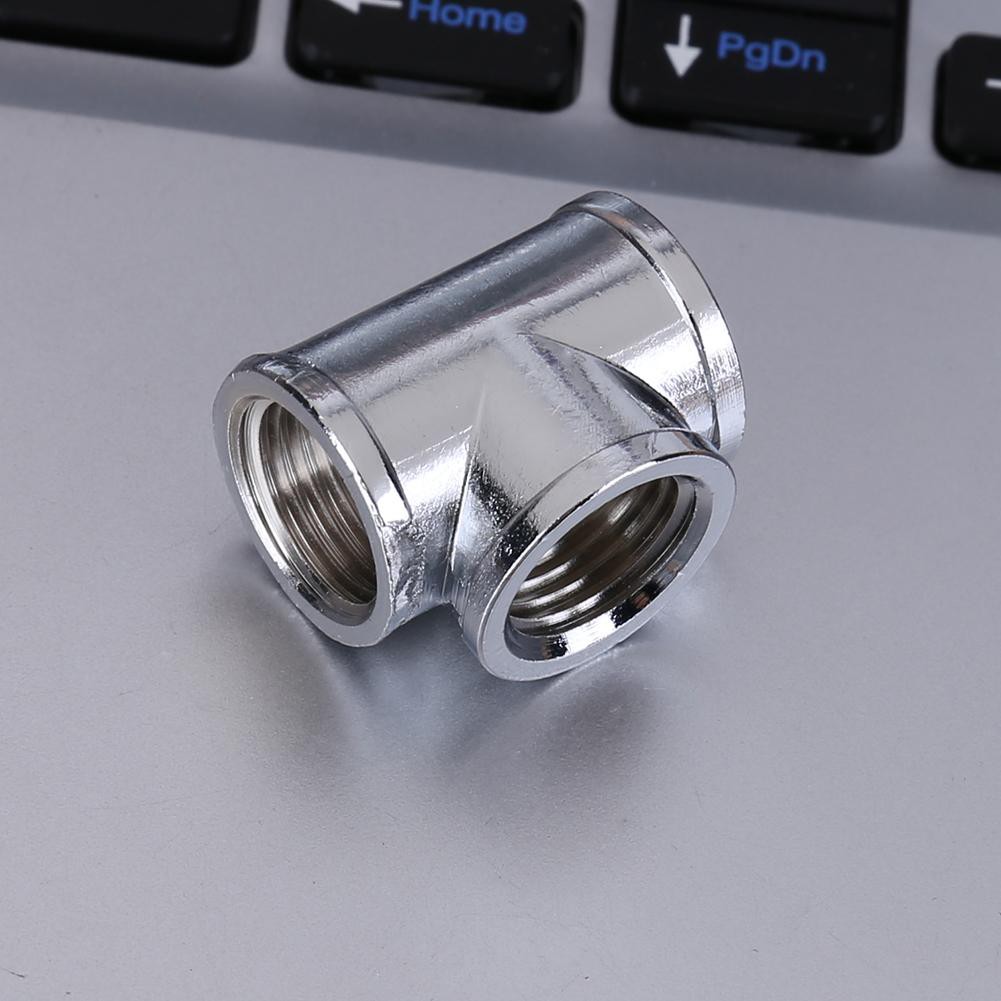 Đầu nối ống dẫn nước hình chữ T 3 cổng cho hệ thống làm mát CPU máy tính