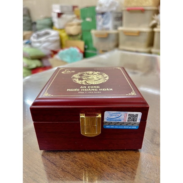 An Cung Ngưu Hoàng Nhập Khẩu Hộp Gỗ