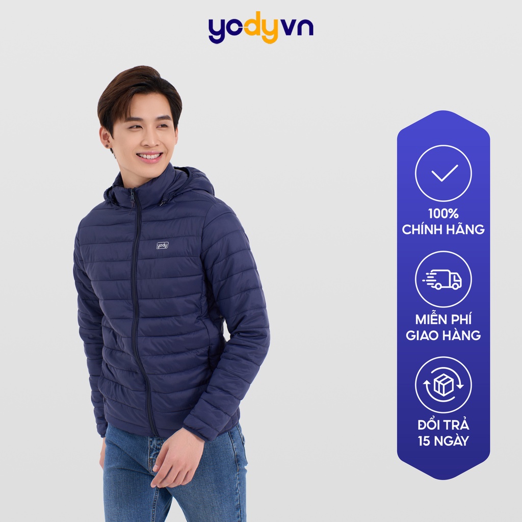 YODY áo khoác phao nam giữ nhiệt siêu nhẹ chống nước PHM4001