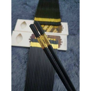 Đũa KHẢM VÀNG chống mốc chống trơn Hàn Quốc sang trọng