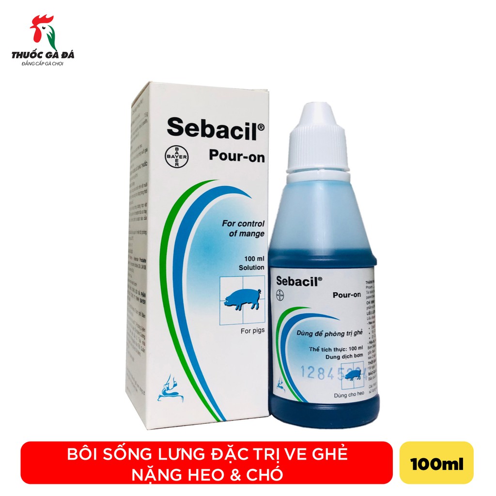 SEBACIL BAYER -  bôi diệt ve ghẻ date mới 2025