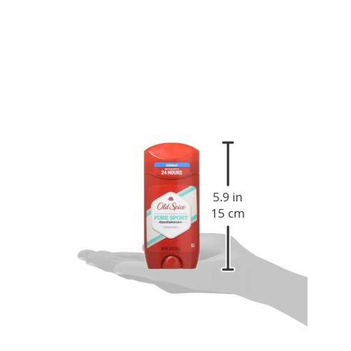 Lăn sáp khử mùi nam Old Spice High Endurance Long Lasting Deodorant Pure Sport 85g (Mỹ)