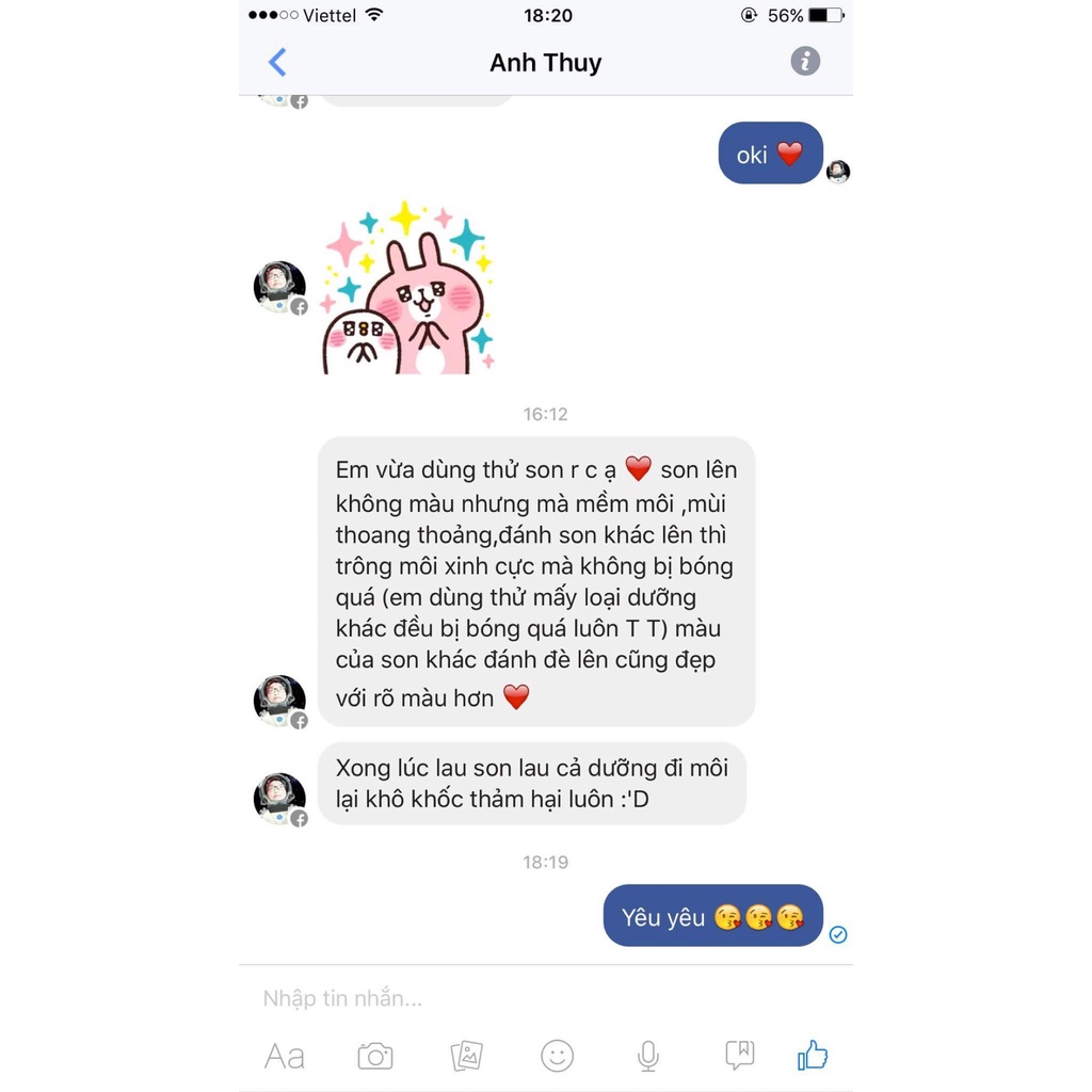 Son nghệ  - Son dưỡng môi TĐSV mềm môi giảm thâm