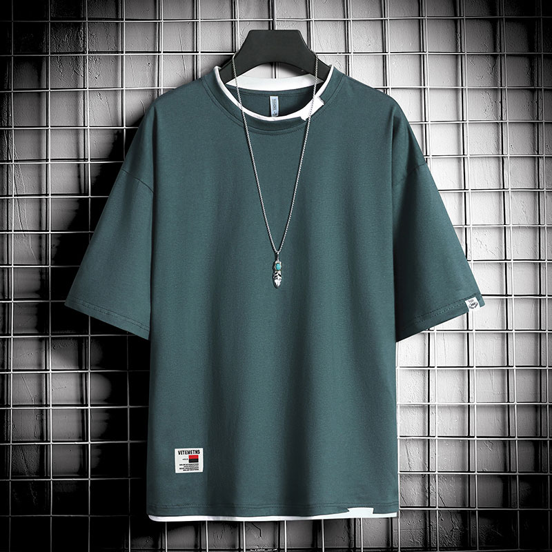 Áo thun tay ngắn tôn dáng thời trang trẻ trung dành cho nam