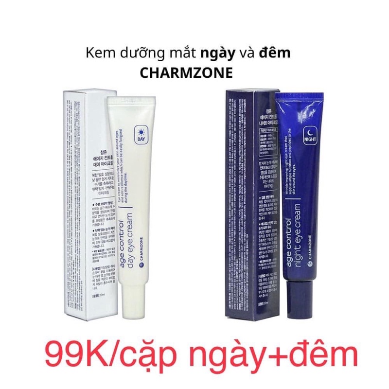 Kem mắt Charmzone ngày + đêm