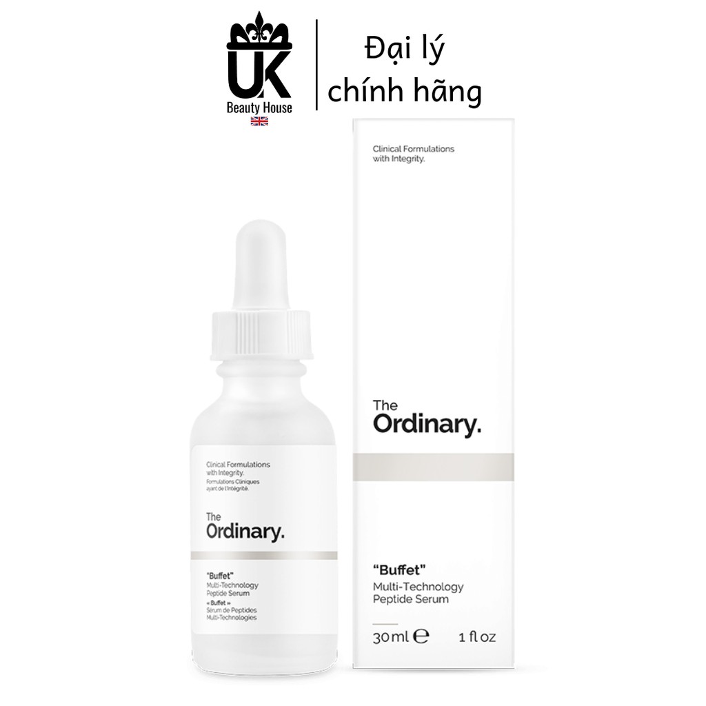 [Mã COS1904 giảm 8% đơn 300K] SERUM CHỐNG LÃO HÓA TOÀN DIỆN BUFFET THE ORDINARY 30ML