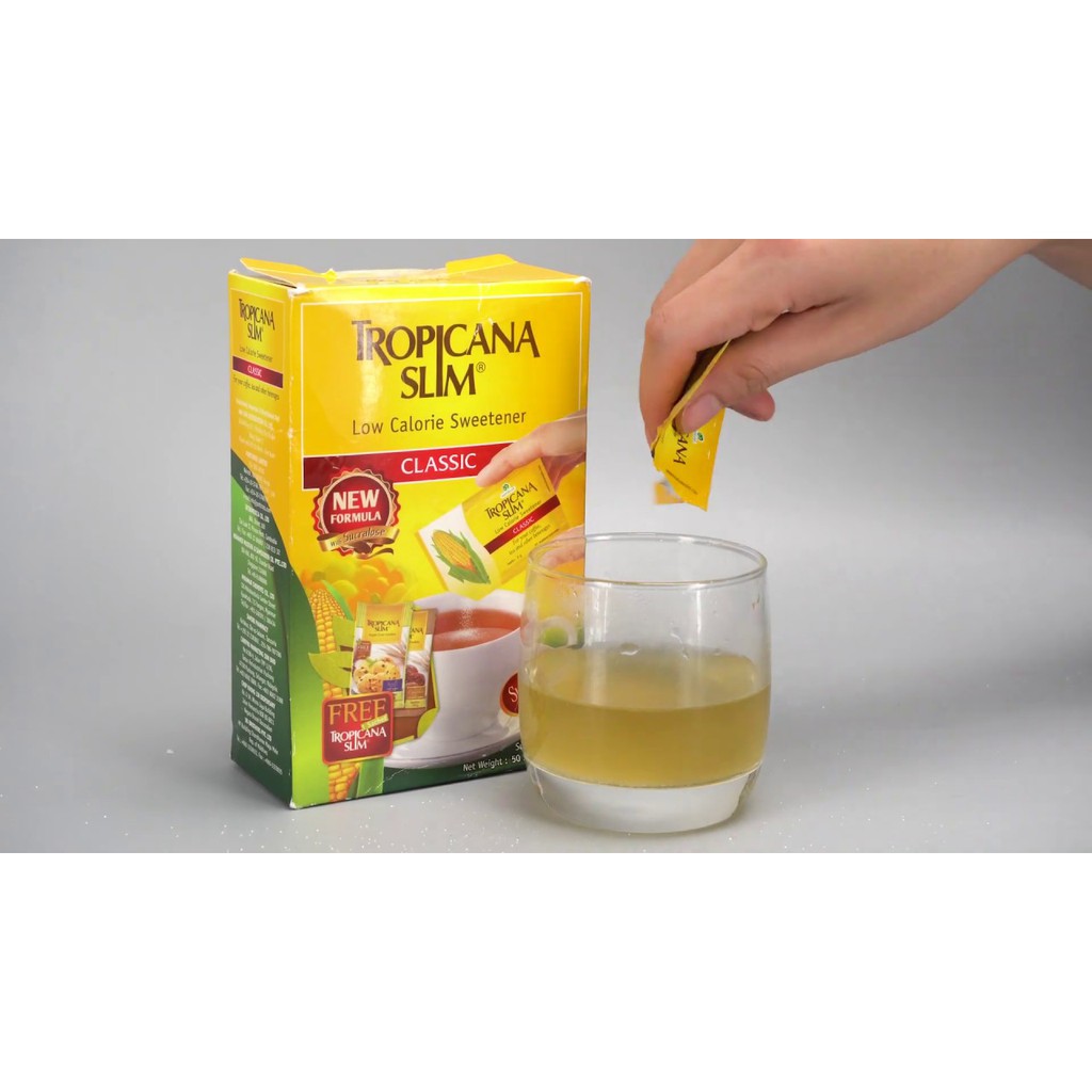 Đường Bắp Ăn Kiêng Tropicana Slim Classic 50 Gói - cvspharmacy