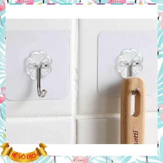[ GIÁ SỈ]  [COMBO 5 móc 10k] Móc Dán Tường Siêu Dính / 5 cái