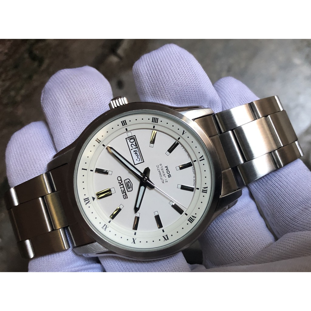 Đồng hồ nam SEIKO 5 SNKP09J1 - Máy Automatic lên cót tự động - Kính Hardlex cứng - Made in Japan