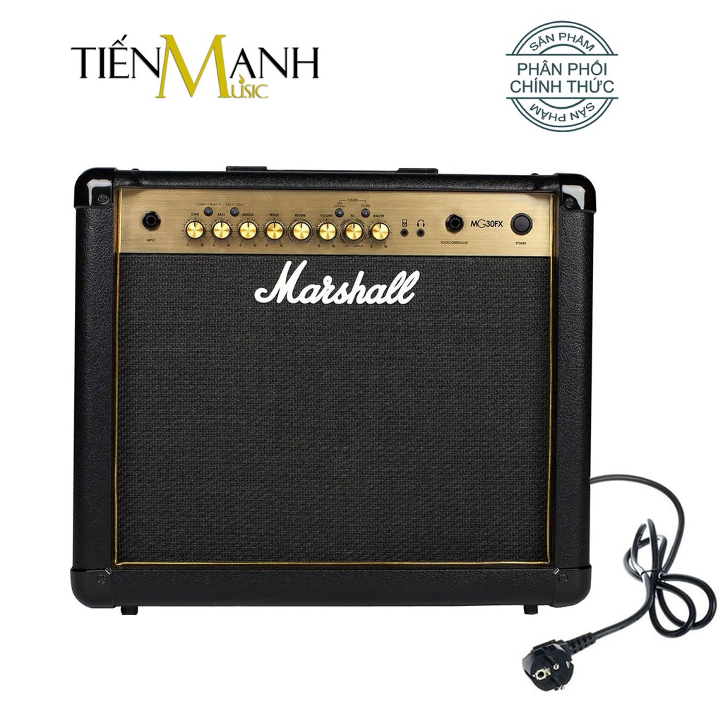 Ampli Marshall MG30FX Gold Amply Đàn Guitar Điện MG30GFX Combo Amplifier MG30 - Chính Hãng