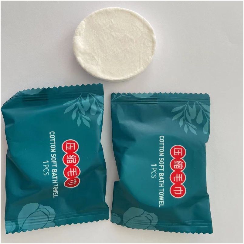 Khăn Nén Đa Năng Cotton Dạng Nén Dùng 1 Lần (60 * 30 CM)