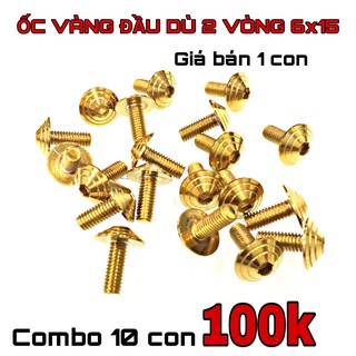 THANH LÝ - ỐC ĐẦU DÙ VÀNG THÁI SIZE 4LI - 5LI - 6LI