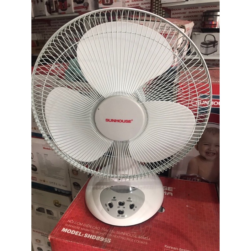Quạt tích điện sunhouse722