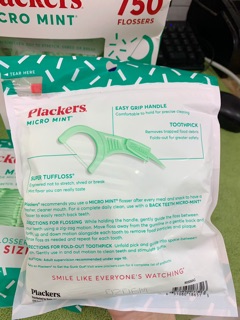 Tăm chỉ nha khoa Placker gói 150 cây