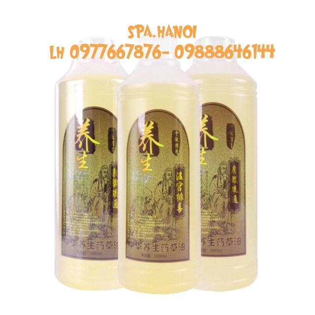 1000Ml DẦU GỪNG MASSAGE ĐẢ THÔNG KINH LẠC