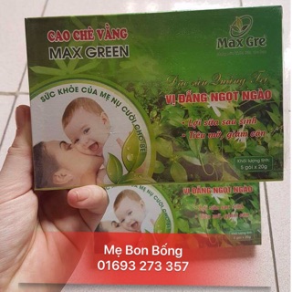 Cao chè vằng max green 20g