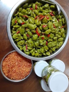 Cà na đập chua cay