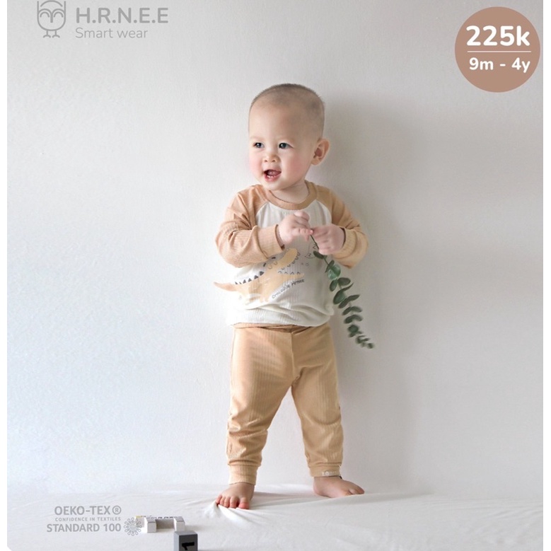 Bộ dài tay HRNEE  modal organic mềm mịn