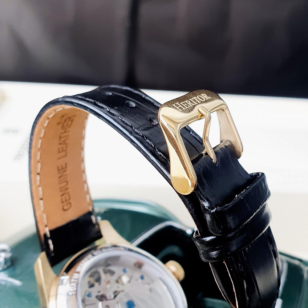 ĐỒNG HỒ NAM HERITOR AUTOMATIC SEBASTIAN SEMI-SKELETON FOR MEN
