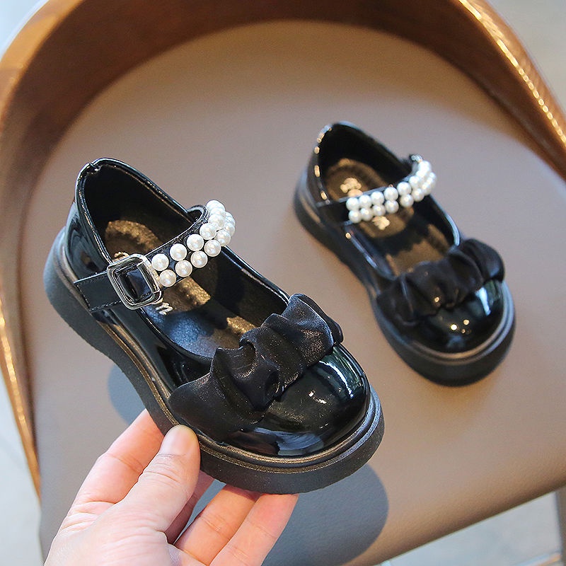 Giày Da Thời Trang Mới 2022 Cho Bé Gái