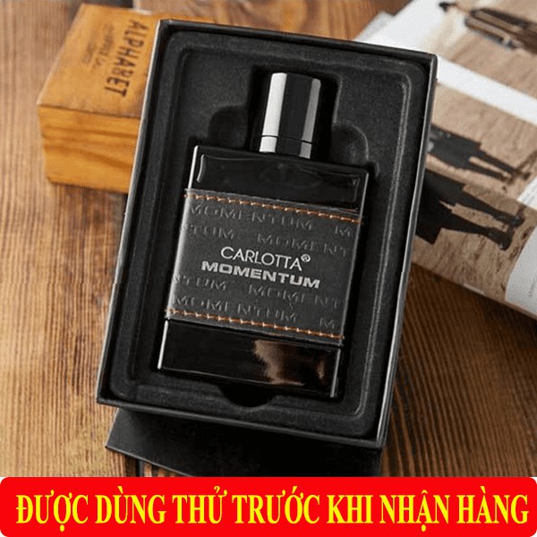 Nước hoa nam cao cấp Cologne Carlotta Momentum 50ml