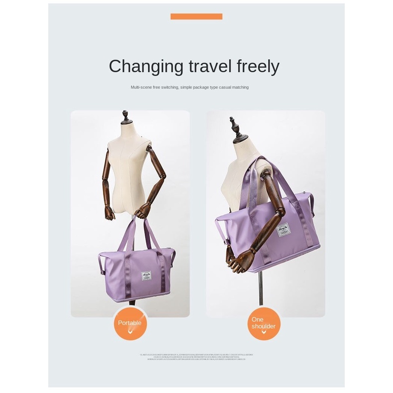 Túi Xách Du Lịch Cỡ Lớn Siêu Nhẹ Chống Thấm Nước Thời Trang Cho Nữ
