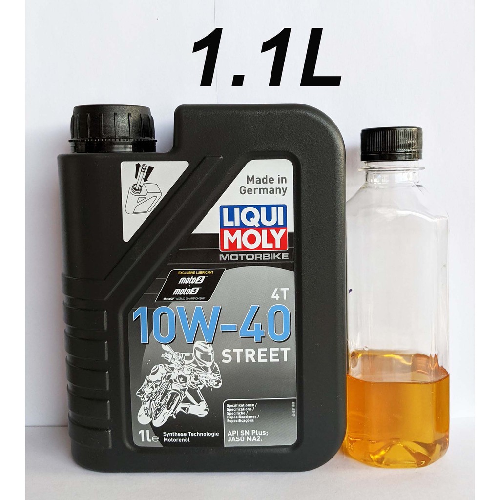 Nhớt Liqui Moly Street 10W40 SN+ Cao Cấp Nhập Khẩu Đức