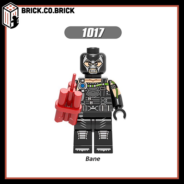 XINH 0227 -Đồ chơi lắp ráp non lego và mô hình minifigure nhân vật siêu anh hùng nhân vật phản diện hãng DC mới.
